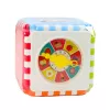 LEAN TOYS Educational Cube Sorter Numbers Patterns Clock Colored
