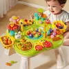 LEAN TOYS Multifunctional Board Interactive Table For Toddlers Skill Games