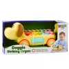 LEAN TOYS Šuo ant virvutės su cimbolais, judančiomis ausimis, uodega, lazdele