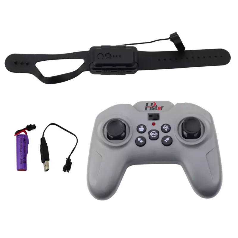 LEAN TOYS RC Sportinis automobilis su nuotolinio valdymo dūmų efektu 2.4G juodas