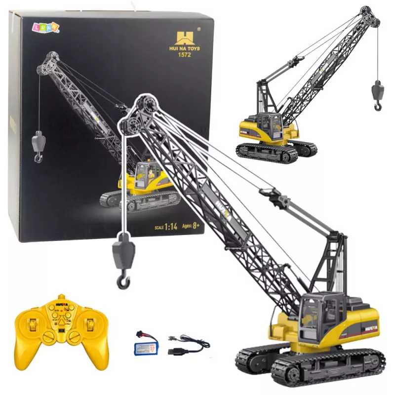 Huina 1:14 Crawler Crane Remote Control RC Crane with Lights and Sound