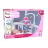 LEAN TOYS Baby Bed Carousel Sky Sound Pink