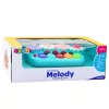 LEAN TOYS Interaktyvus pianinas vaikams Gears Blue