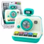 LEAN TOYS Interaktyvus fotoaparato-pianino barškutis su šviesomis ir garsais, baltas-žalias