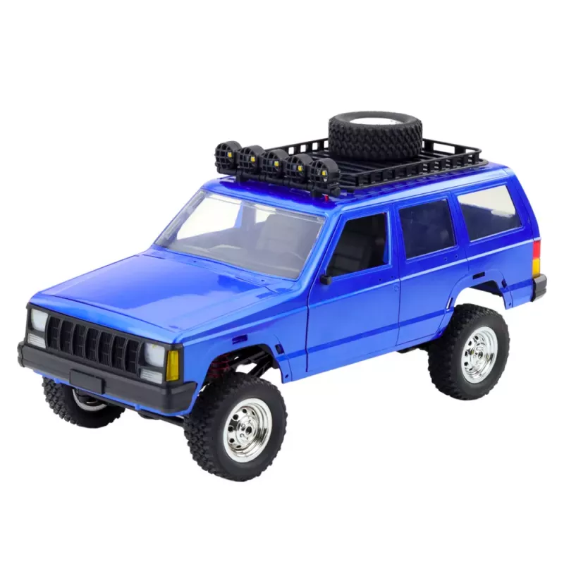 LEAN TOYS MN78 nuotoliniu valdymu visureigis RC 4x4 pavara mėlynas 1:12