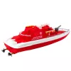 LEAN TOYS nuotoliniu valdymu motorinė valtis RC 1:28 raudona