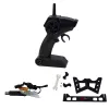 LEAN TOYS nuotoliniu valdymu motorinė valtis RC 1:28 raudona