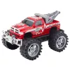 LEAN TOYS Visureigis gelbėjimo automobilis su vilkimo kablys, raudonas 27cm