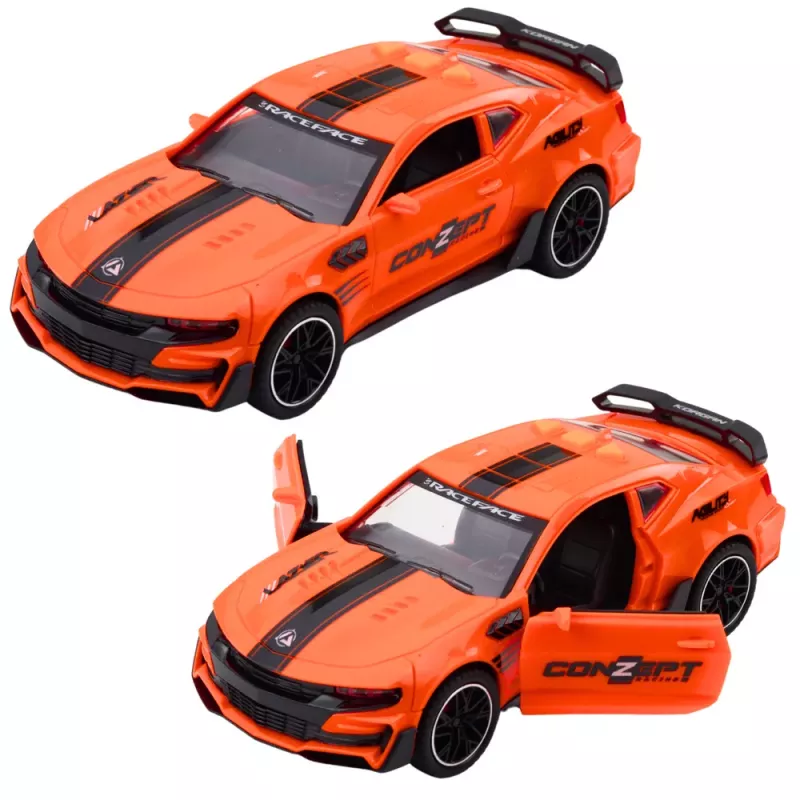 LEAN TOYS Sports Car Lazer 1:14 RC automobilis su atsidarančiomis durelėmis, šviesomis, garsais