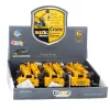 LEAN TOYS Vikšrinis kranas su ištraukiama ir besisukančia kabina 360° Geltonas