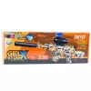LEAN TOYS AK47 šautuvas vandens rutuliukams hidrogelio graffiti oranžinis
