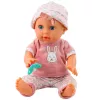 LEAN TOYS Baby Doll Infant Peeing Pink Set Accessories Sounds 35cm