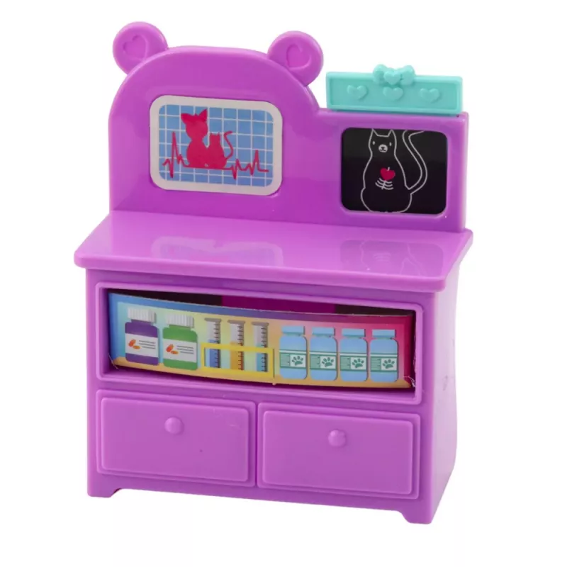 LEAN TOYS Mini Doll Veterinarian Dog Cat Treatment Accessories Set