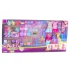 LEAN TOYS Didelis mados rinkinys Anlily kolekcija Suknelės Aksesuarai 65 vnt.