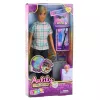 LEAN TOYS Anlily Lėlės Berniuko Aksesuarai Lagaminas Selfie Lazdelė Akiniai Butelis
