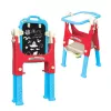 LEAN TOYS 5in1 Mokomoji lenta su kėde, mėlyna