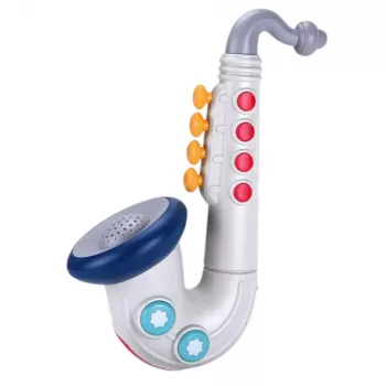 LEAN TOYS Saksofonas Muzikinis Mažyliams Interaktyvus Instrumentas