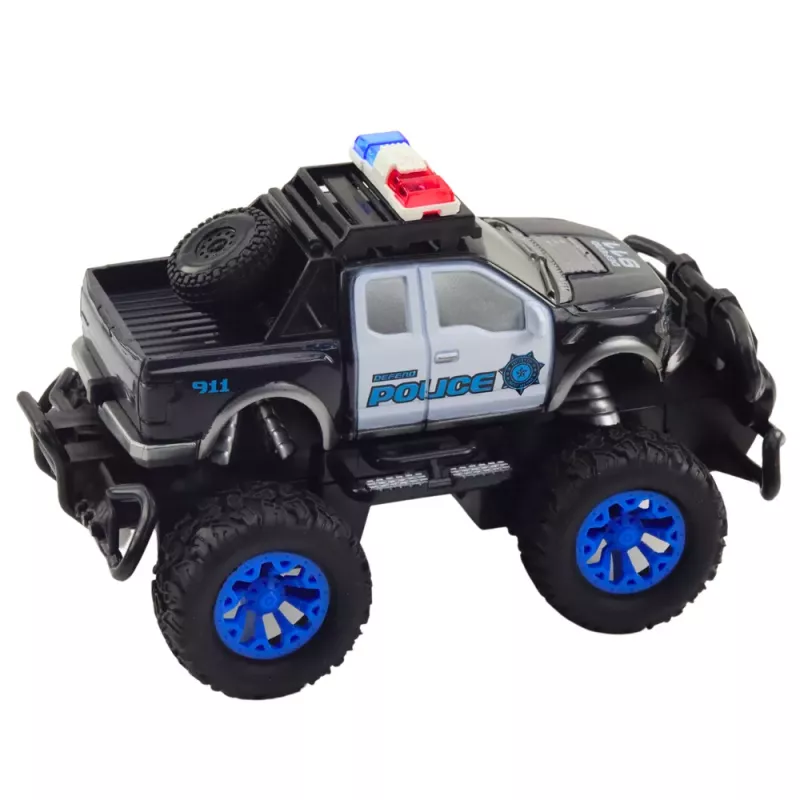 LEAN TOYS RC 1:20 nuotoliniu valdymu visureigis policijos automobilis