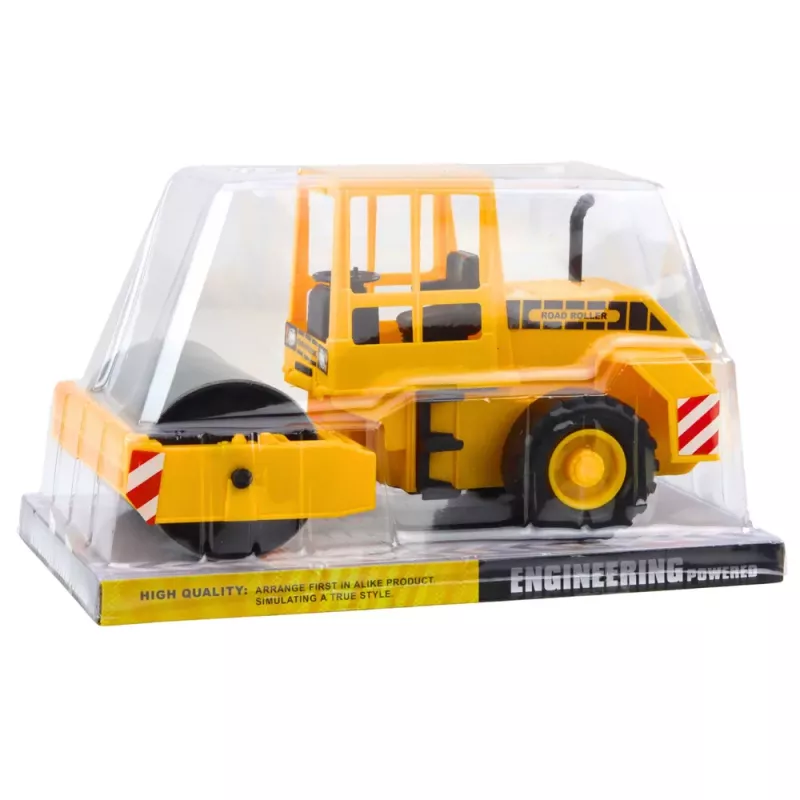 LEAN TOYS Kelių volas Statybinė transporto priemonė Sukamasis vairas