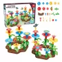 LEAN TOYS DIY Flower Garden Building Blocks 148 Pieces