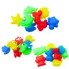 LEAN TOYS Magic Sand Set Pink 3kg Molds Tools Inflatable Board