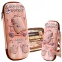 LEAN Pencil Case School Kit Capybara On A Scooter 23cm