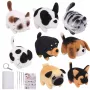 LEAN TOYS DIY Felting Kit - Worsted Wool Dog Cat Mix