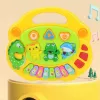 LEAN TOYS Pianinas interaktyvus vaikams su gyvūnų garsais ir melodijomis