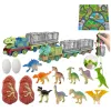 LEAN TOYS Advent Calendar For Kids Dinosaurs Figurines Accessories