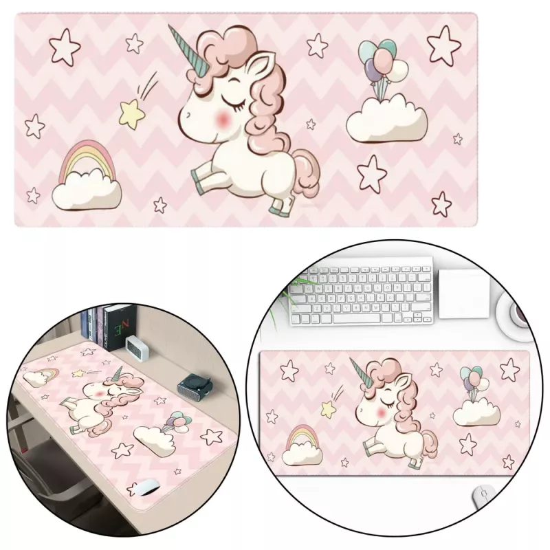 LEAN Keyboard Desk Pad With Unicorn Rubber 80 x 30cm