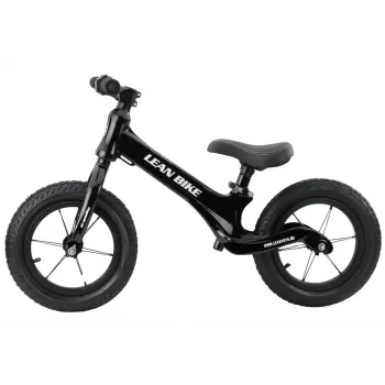 LEAN TRIKE Balance Bike MAGNEZIO RS Lightweight Magnesium Frame Black