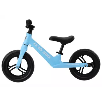 LEAN TRIKE Balance Bike ULTRA itin lengvas magnio rėmas mėlynas