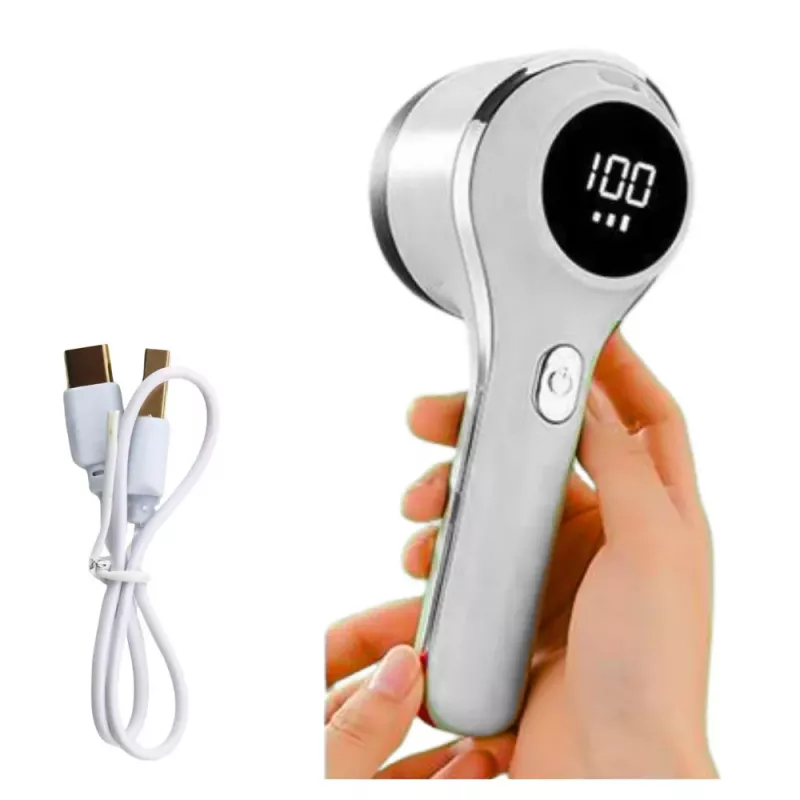 LEAN Electric Fabric Shaver 3 Speed Modes White