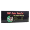 LEAN TOYS Profesionalus pokerio rinkinys 500 vnt. aliuminio dėkle
