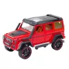 LEAN TOYS Visureigis Metalinis Atbulinis Variklis Atidaromos Durys Raudonas 1:22