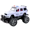 LEAN TOYS RC Policijos Visureigis Baltas 1:12