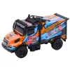 LEAN TOYS RC Truck nuotoliniu valdymu automobilis su apšviestu kėbulu oranžinis