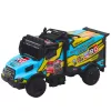 LEAN TOYS RC sunkvežimis nuotoliniu valdymu automobilis su apšvietimu turkio spalvos kėbulu