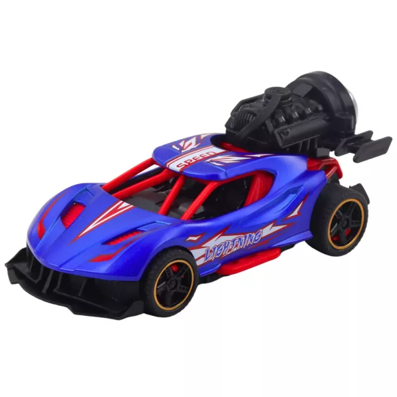LEAN TOYS Sportinis automobilis su šviesomis, garsais, dūmų efektu 1:36 Mix