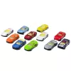 LEAN TOYS Spyruoklių rinkinys vamzdelyje Modernūs sportiniai automobiliai 1:64