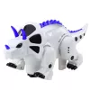 LEAN TOYS Smart Remote Controlled RC Dinosaur Robot Triceratops