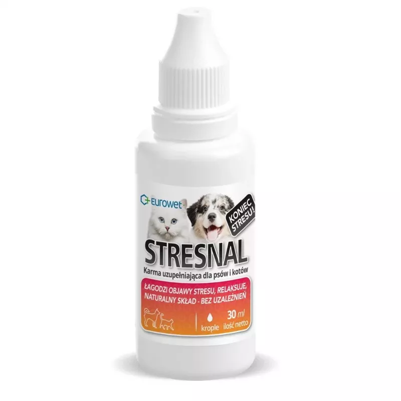 EUROWET Stresnal raminantis papildas šunims ir katėms 30 ml