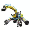 LEAN TOYS Construction Bricks Mobile All Terrain Excavator 1392 pcs.