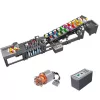 LEAN TOYS Construction Blocks Ball Track with Electric Motor 1281 pcs