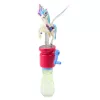 LEAN TOYS Muilo burbulų žaislas Vienaragis judantys sparnai Suktuvas 23cm Įvairūs