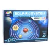 LEAN TOYS DIY Saulės sistemos planetų plastikinis edukacinis rinkinys