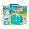 LEAN TOYS DIY Atsuktuvų rinkinys Lagaminas Dinozaurų blokeliai Atsuktuvas 228 vnt.