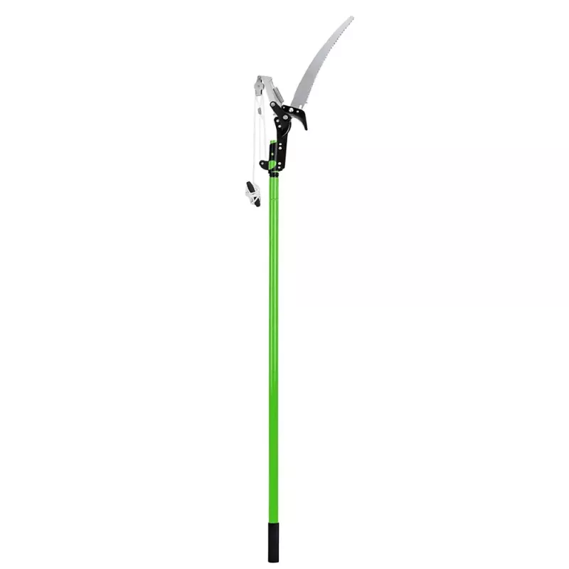 LEAN Teleskopinės genėjimo žirklės ir šakų pjūklas 2v1 ant strypo 125-240 cm
