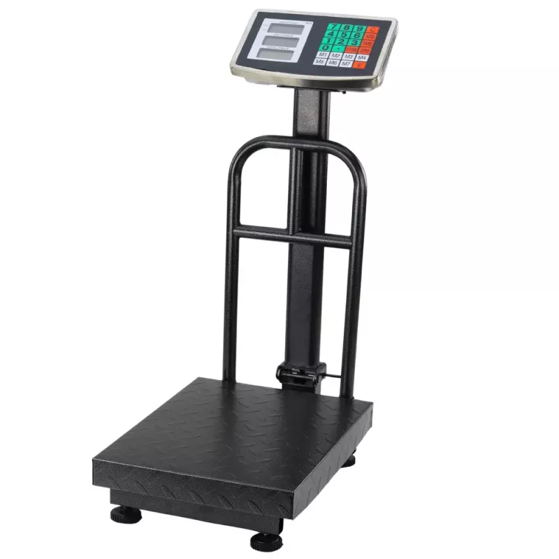 LEAN LCD elektroninės platforminės svarstyklės sandėliui, tikslumas iki 20 g, 200 kg