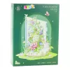 LEAN TOYS Construction Blocks Floral Composition with LED Light Tower 632 pcs
